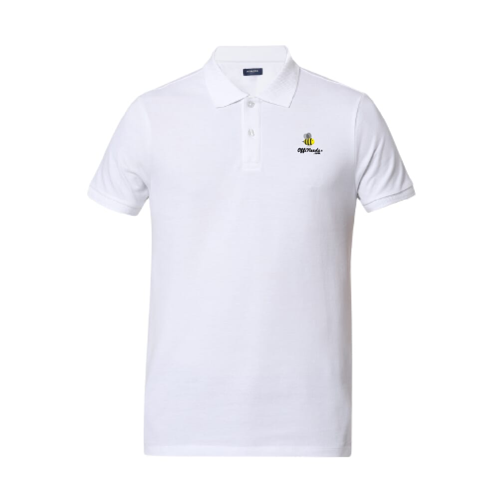 Jack & Jones Men's  Polo T-Shirt White